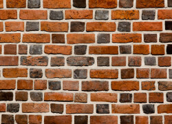Brick wall close up view